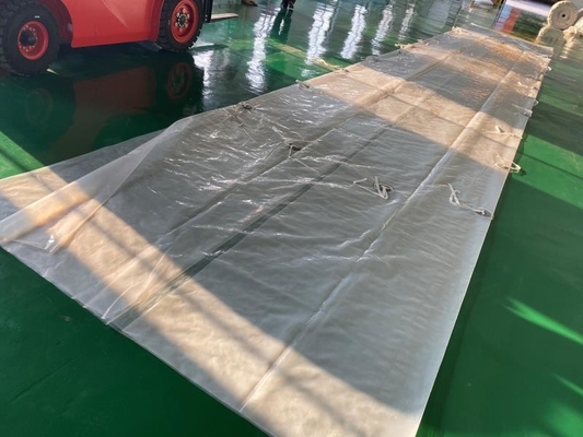 ২০ ফুট ৪০ ফুট পিই শুকনো বাল্ক কনটেইনার লিনার ১৫০ মিলিমিটার পলিথিলিন সামুদ্রিক খাবার