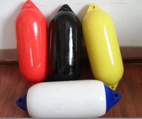 নীল সাদা F6 পিভিসি মেরিন ডক বাম্পার 31mm চোখের ব্যাসার্ধ নৌকা Fender 270 মিমি এক্স 1090 মিমি