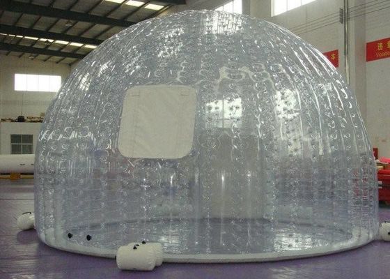 4M*4M কম বিষাক্ততা পরিষ্কার inflatable লন তাঁবু পরিবেশগত উদ্বেগ inflatable পার্টি তাঁবু