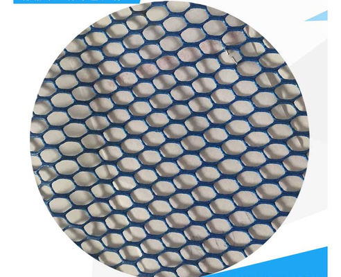 আবহাওয়া প্রতিরোধী পিভিসি জাল ফ্যাব্রিক 260g 50m -100m / রোল দৈর্ঘ্য ইকো বন্ধুত্বপূর্ণ লেপা জাল