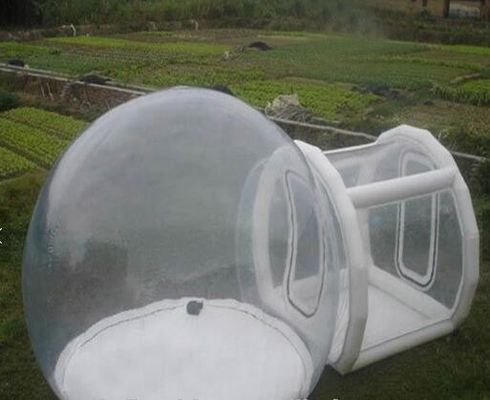 পরিষ্কার ক্যাম্পিং তাঁবু বিজ্ঞাপন inflatable স্বচ্ছ বুদ্বুদ তাঁবু inflatable পার্টি তাঁবু