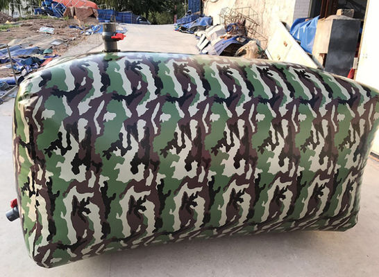 2000L হালকা ওজন টারপুলিন ওয়াটার ট্যাঙ্ক সহজ নিন পিভিসি লেপা ওয়াটার ট্যাঙ্ক পোর্টেবল ওয়াটার ট্যাঙ্ক