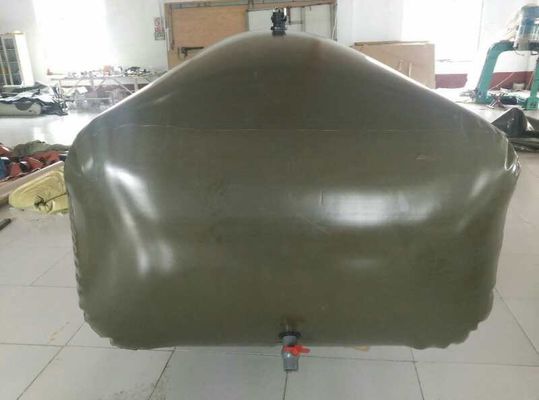EN14960 ফুড গ্রেড টারপোলিন ওয়াটার ট্যাঙ্ক TPU টারপোলিন উপাদান সঙ্গে ফাটল প্রতিরোধের