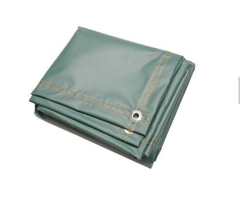 14 OZ জলরোধী চকচকে পিভিসি লেপযুক্ত টারপুলিন ফ্যাব্রিক বোট কভার বা ট্রাক কভার জন্য