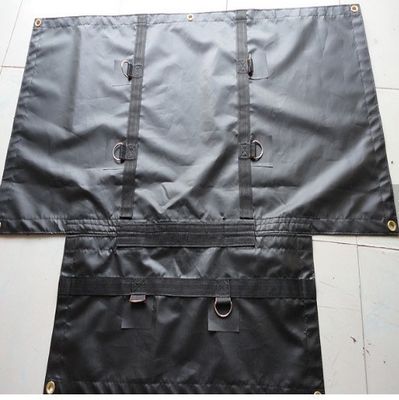 1000D * 1000D 18oz 8 ফুট ড্রপ ফ্ল্যাটবেড ট্রাক টার্পস