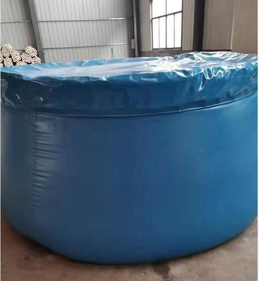 কাস্টমাইজড রঙ 7000L নমনীয় পেঁয়াজ আকৃতির টারপোলিন ওয়াটার ট্যাঙ্ক পোর্টেবল ওয়াটার ট্যাঙ্ক
