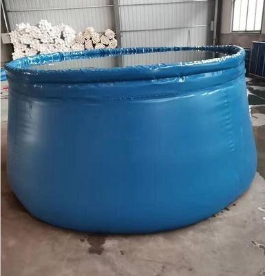 কাস্টমাইজড রঙ 7000L নমনীয় পেঁয়াজ আকৃতির টারপোলিন ওয়াটার ট্যাঙ্ক পোর্টেবল ওয়াটার ট্যাঙ্ক