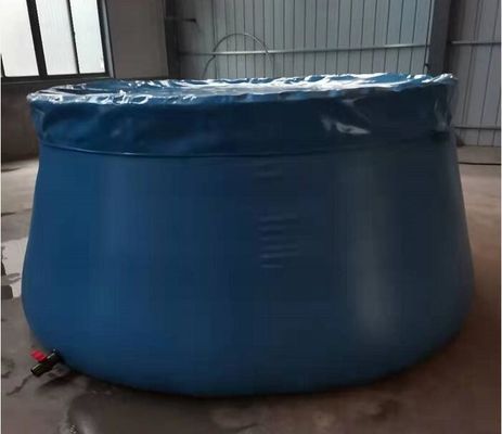 কাস্টমাইজড রঙ 7000L নমনীয় পেঁয়াজ আকৃতির টারপোলিন ওয়াটার ট্যাঙ্ক পোর্টেবল ওয়াটার ট্যাঙ্ক