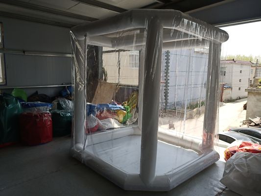 জরুরী মেডিকেল ডিসইনফেকশন 2.5M*2.5M*2.5M inflatable bubble tent inflatable bubble tent