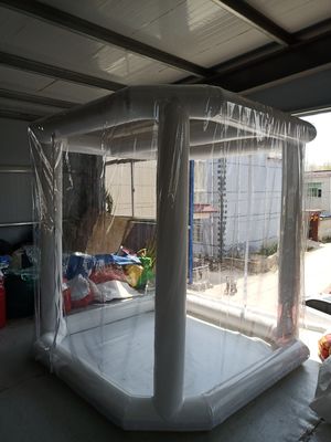 জরুরী মেডিকেল ডিসইনফেকশন 2.5M*2.5M*2.5M inflatable bubble tent inflatable bubble tent