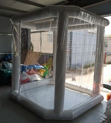 জরুরী মেডিকেল ডিসইনফেকশন 2.5M*2.5M*2.5M inflatable bubble tent inflatable bubble tent