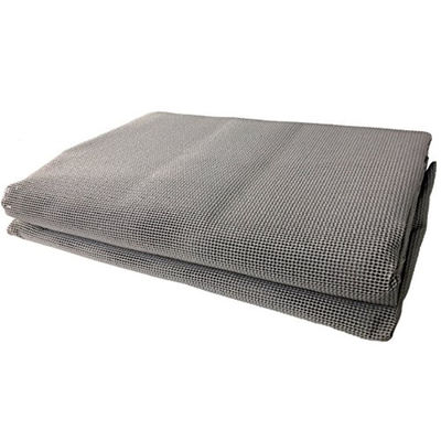 অ্যান্টি স্লিপ 400gsm / 600gsm কারভেন ফ্লোর ম্যাট 2.5*4.0m ছুটির জন্য অ্যান্টি স্লিপ পিভিসি ম্যাট জাল ব্যাগ