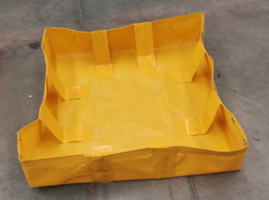 1Mx1M 0.90mm পিভিসি টারপুলিন ট্যাঙ্ক গ্যাসলাইন স্পিল প্রতিরোধ ট্যাঙ্ক
