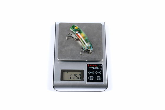 ভাসমান পানি ভুয়া প্রলোভন ঢেউ আরোহণ 7.8cm / 11.5g জলের পৃষ্ঠ