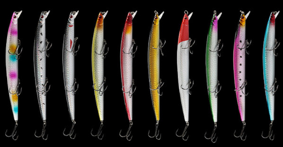 10 রঙ 18 সেমি/23.80 গ্রাম 2# হুক বিগ মিনো Perch, ক্রুশিয়ান, কাল্টার আলবার্নাস প্লাস্টিকের মাছ ধরার টোপ