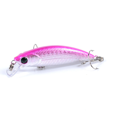 10 রঙ 6.70CM/5g 8# হুকস পিক, ক্রুসিয়ান, কাল্টার অ্যালবার্নাস প্লাস্টিকের মাছ ধরার টোপ প্লাস্টিকের মিনো প্রলোভন