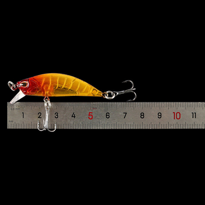 15 রঙ 6CM/5G ডুবে যাওয়া মিনো মাছ ধরার প্রলোভন মুল্ট,পার্চ,ক্যাটফিশ প্লাস্টিকের হার্ড বেট