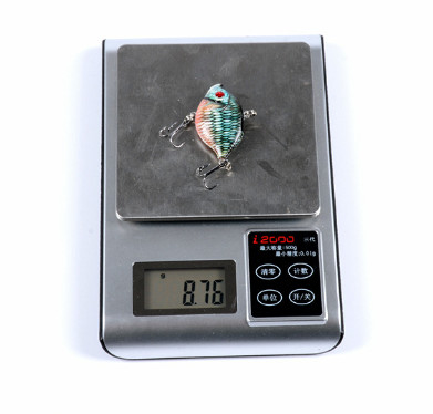 8 রঙ 4.5CM/8.8g 10# হুক পূর্ণ সাঁতার স্তর লং শট হার্ড বেট পেইন্টড ভিআইবি মাছ ধরার প্রলোভন