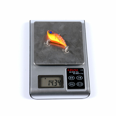 শট ভিআইবি মাছ ধরার ডাল 6 রং 5.3CM/14.30g 10 # হুক
