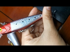 প্লাস্টিকের প্রলোভন সাগর মাছধরা দূরবর্তী কঠিন টোপ নিক্ষেপ