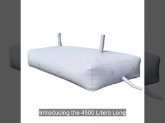 টেকসই জীবন টারপুলিন তরল সঞ্চয়স্থল নমনীয় ব্যাগ পানীয় জলের ট্যাংক